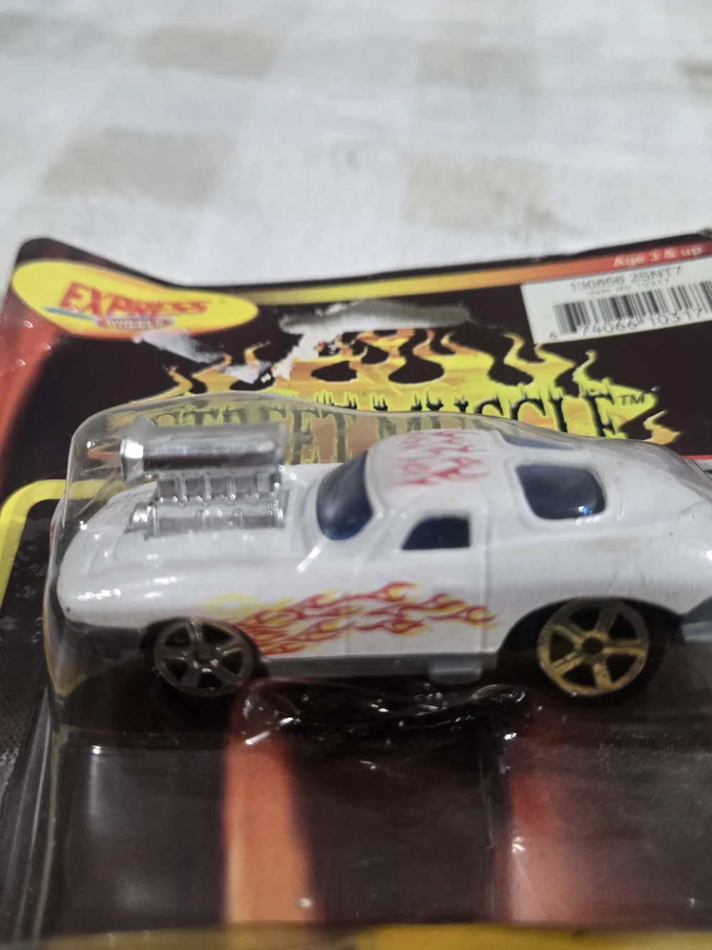 Vintage Muscle Car Pack - White, Yellow & Blue